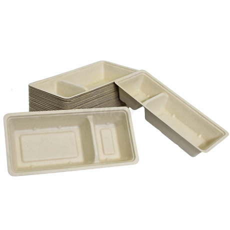 Bagasse Snackschale, Pommes Frites Schale, Bio