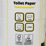 Toilettenpapier 2-lagig - 200 blatt