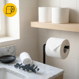 KURTT Toilettenpapier 3-lagig Zellstoff 250 Blatt ECO – 8/24/56 Rollen | Weich Saugfähig Löslich