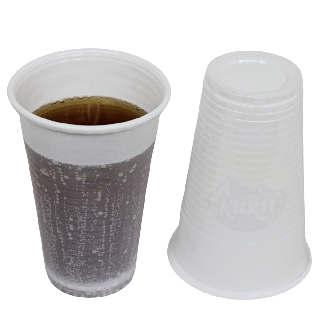 Einweg Trinkbecher 200 ml Weiß - 3000 Stück