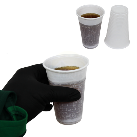 Einweg Trinkbecher Weiß 200ml - 1000 Stück